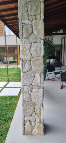 PEDRA MOLEDO para revestimento de fachada, paredes internas e externas