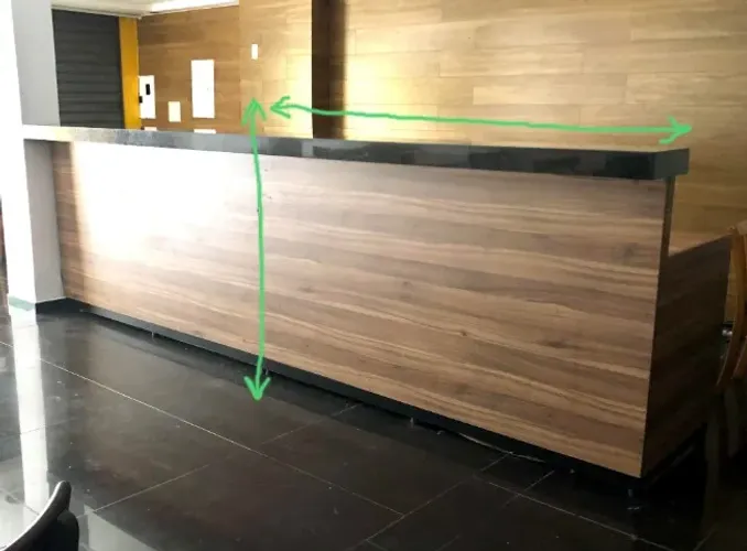 BALCÃO COMERCIAL BAR OU RESTAURANTE