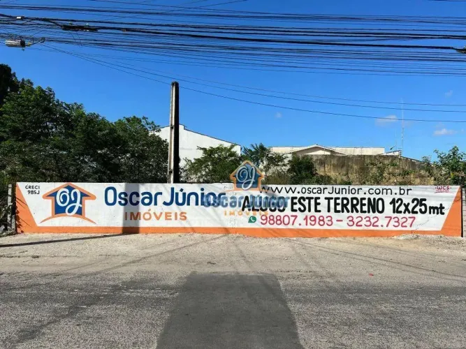 Excelente Terreno Murado para alugar, 300 m² por R$ 2.500,00/mês - Passaré - Fortaleza/CE.