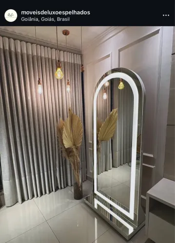 Espelho de LED COM RODINHA ( entrega e instalação grátis )
