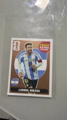 Figurinha Messi Legend Bronze | Argentina | Copa 2026