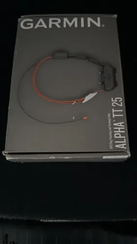 Coleira GPS Garmin Alpha TT 25 Rastreamento e Treino (Completa na Caixa)