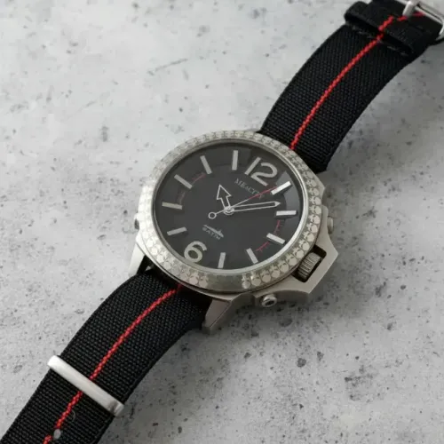Relogio Premium Grife Me&city Aço (similar Panerai,u-boat) Aço Inox