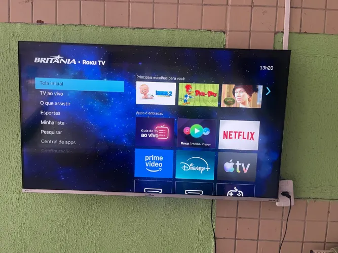 Tv Britânia 50 polegadas