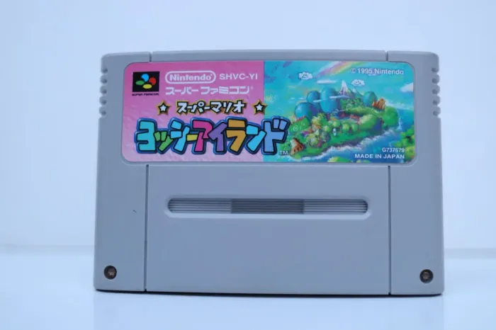 Yoshi Island Japan SNES super famicom em ótimo estado e salvando