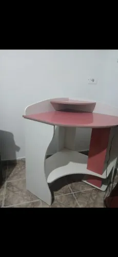 Escrivaninha feminina rosa