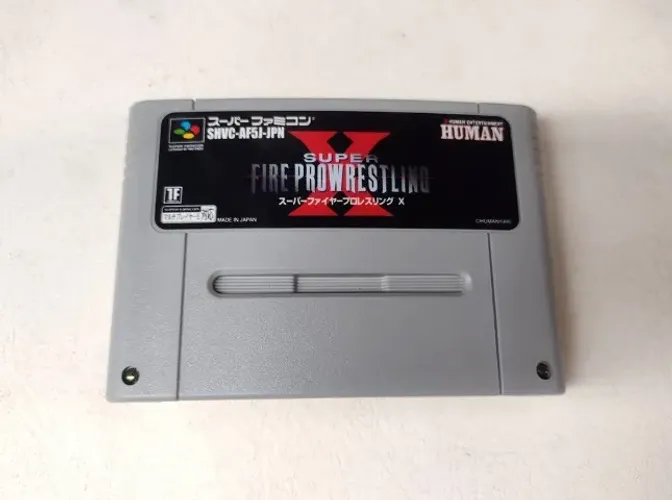 Super Fire Prowrestling X Original Japonês P/ Super Famicom