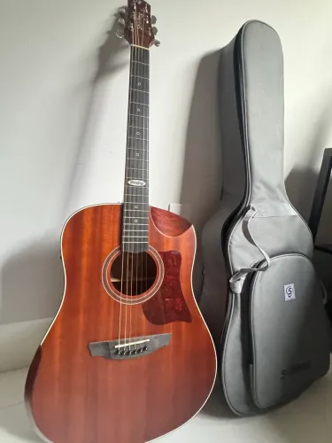 Violão Strinberg Eletroacustico SD201HCR MGS Mahogany Satin