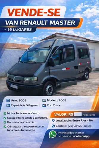 Vende-se Renault master