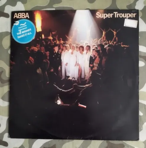 Vinil LP ABBA - Super Trouper Com Encarte (1980) Disco / Synth-pop