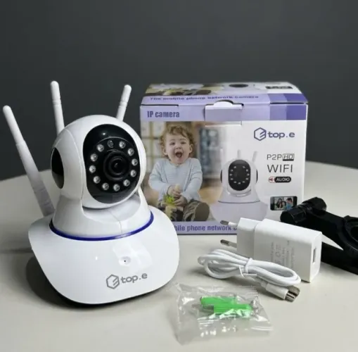 CAMERA WIFI IP 3 ANTENAS