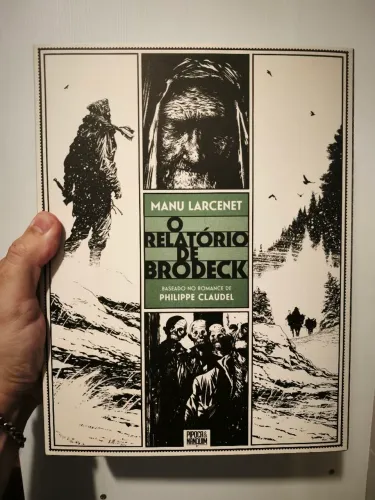 O Relatório de Brodeck Pipoca e Nanquim HQ