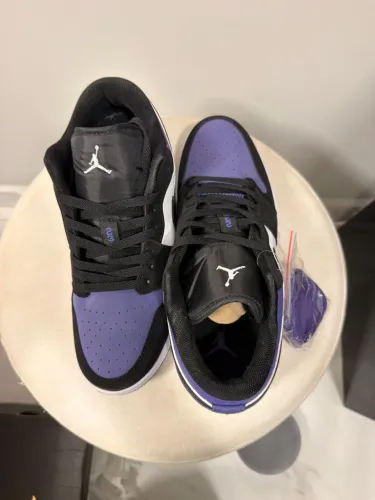 Air Jordan 1 Low ''Court Purple'' sneakers, 42