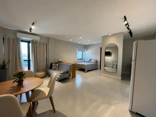 Apartamento com 01 Quarto sendo suíte localizado no Edifício London Flat no Centro - Limei