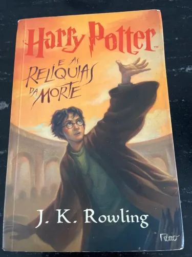 Livro harry potter e as relíquias da morte