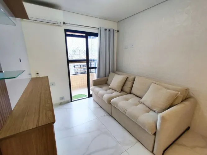 Apartamento 2 dormitórios com vista mar no Canto do Forte