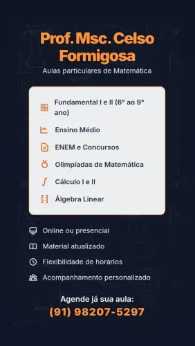 AULAS PARTICULARES DE MATEMÁTICA