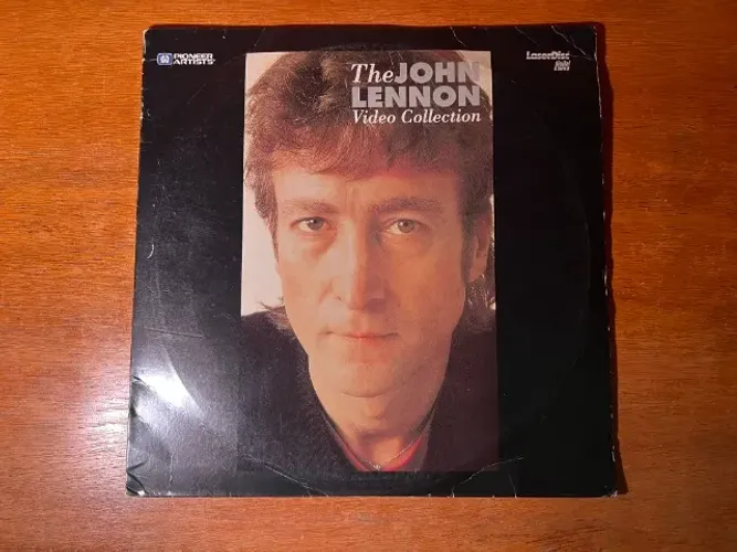 Laserdisc LD John Lennon Video Collection - RELÍQUIA - RARO