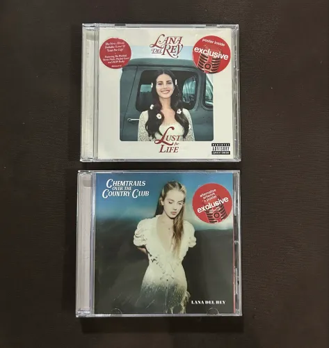 Cds Lana Del Rey Lust For Life e Chemtrails Target
