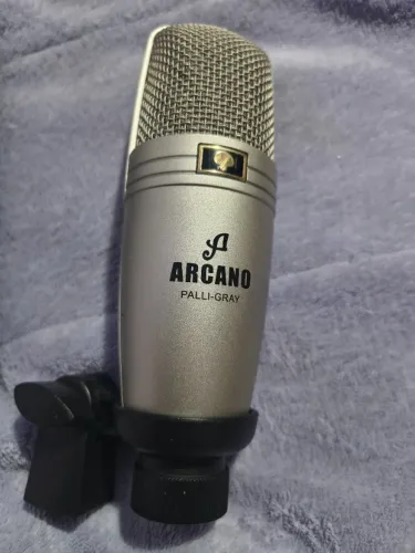 Microfone condensador Arcano Palli-Gray