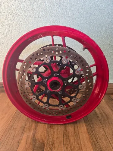 Roda Dianteira Original Ducati (10 Raios em Y) - Completa