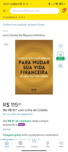 Livro para mudar sua vida financeira