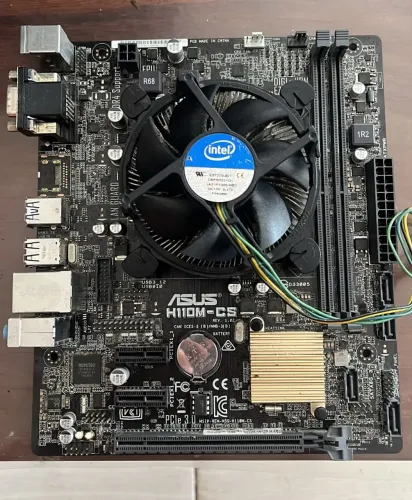 Placa-mãe Asus H110M-CS com Intel I3-7100