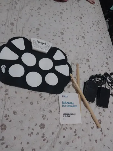 Bateria elétrica de silicone exbom