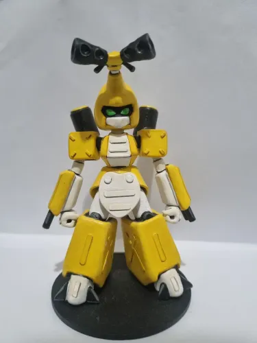 Figure Boneco medabots metabee feito em porcelana fria
