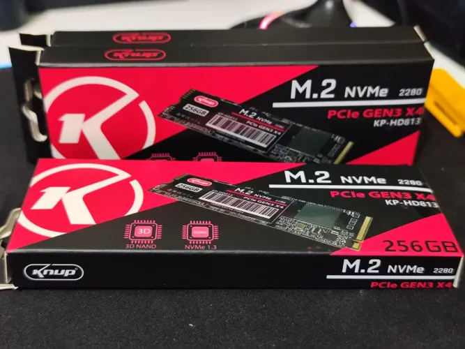 Nvme Knup 256gb ( lacrado)