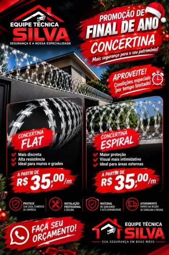 Concertinas promoção final de ano