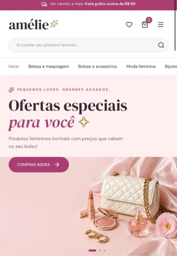 CHEGOU A NOVA LOJA PARA VOCÊ MULHER E PARA QUEM QUER PRESENTEAR A SUA ESPOSA