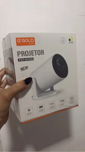 Projetor HY310 smart Android - Novo sem uso