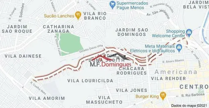 Terreno para alugar, 491 m² por R$ 1.250,00/mês - Jardim Dona Judith - Americana/SP