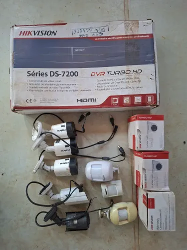 Câmeras de segurança com Dvr