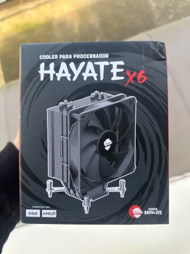 Cooler Processador Gamer Ninja Hayate X6, 120mm