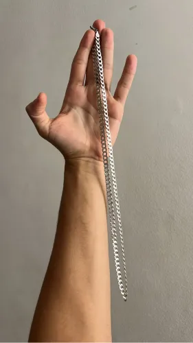 Corrente+Pulseira PRATA 925