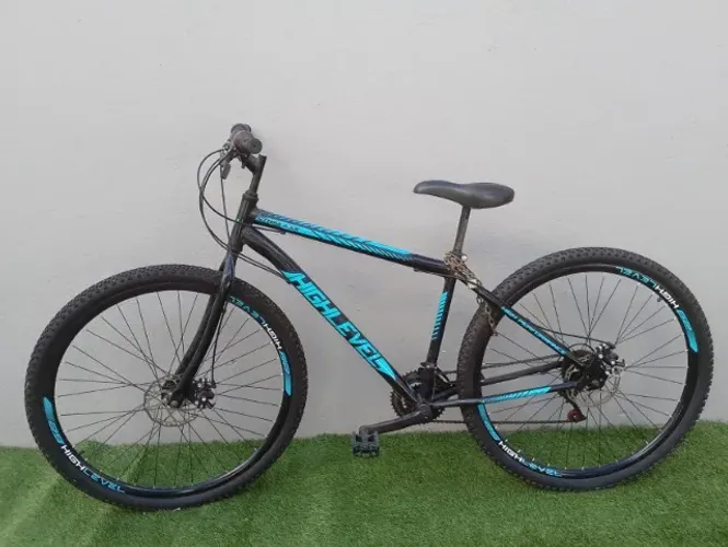 Bicicleta Aro 29 Aço Carbono - Freios a disco 21 Vel
