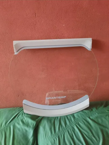 Tampa máquina de lavar Brastemp Ative 9kg - original (usada) W10247045