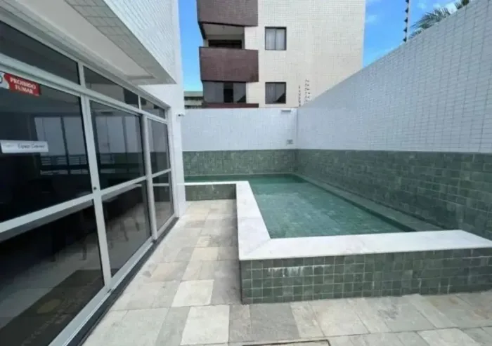 Apartamento à Venda 58m² 2 Quartos Piscina Elevador Jardim Oceania/João Pessoa