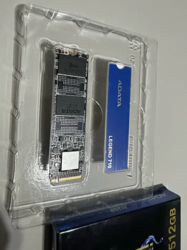 SSD NVME ADATA LEGEND 710 - 512GB - NOVO