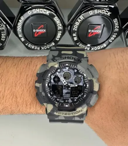 SHOCK GA100 CAMUFLADO A PROVA D ÁGUA