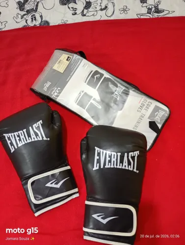 Luva Everlast preta