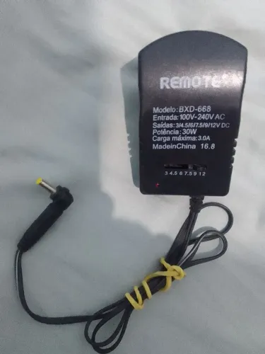 Fonte DC regulável até 12v