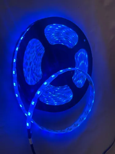 Fita Led azul - 5 mt - (5050) 12v .