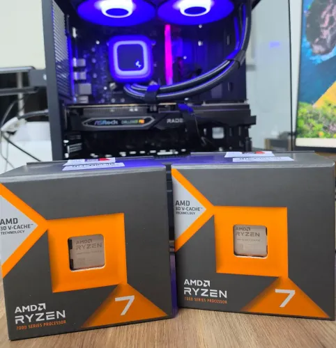 Ryzen 7800x3d am5 ddr5 Amd (Novo Lacrado)