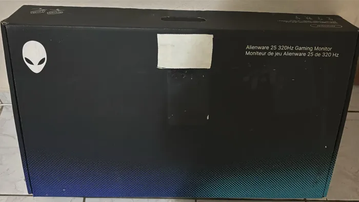 Monitor Alienware 25 pol 320hz + suporte articulado