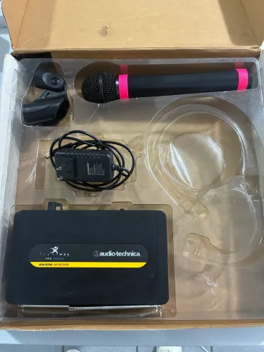 Microfone Audio Technica ATW702 - sem fio