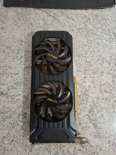 Placa de Vídeo PNY NVIDIA GTX 1060 3GB Dual Fan 192-bit