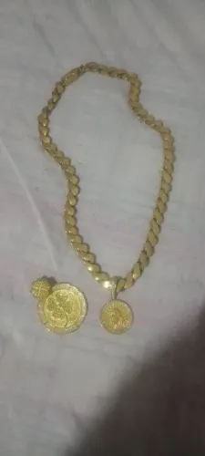 Corrente moeda antiga 